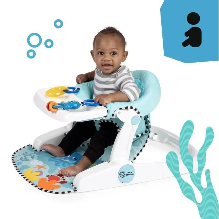 BABY EINSTEIN Siège bébé d'apprentissage -OPUS ET NEPTUNE- apporte support à bébé, 2positions de siège, tablette d'activités-3