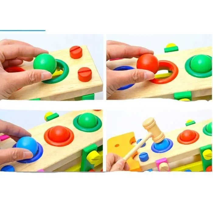 Jouet Démontage Assemblage Jeux de Construction Animé Voiture Jeep avec des Accessoires Pour Enfant Garçon Fille 3 Ans et Plus-2