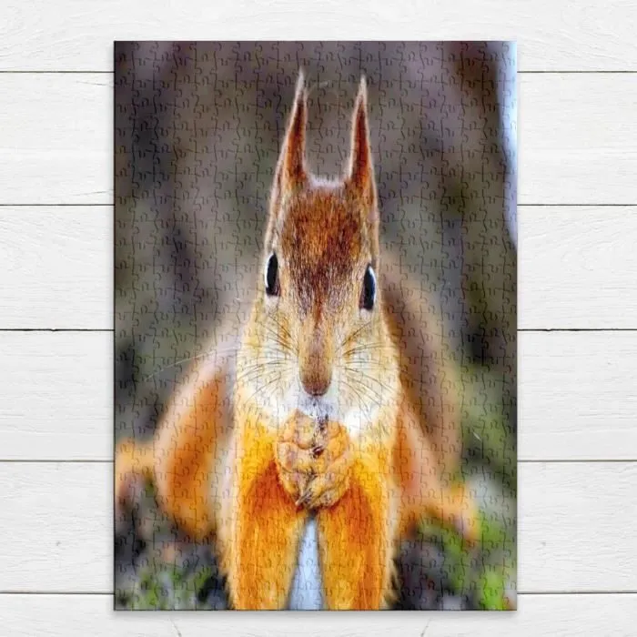 Puzzle Classique - FABULOUS - Ecureuil Roux Chilling - 500 Pièces - Intérieur - Adulte - Mixte-3