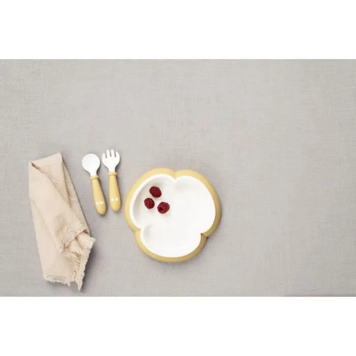 BABYBJÖRN Ensemble Repas Bébé, lot de 4, Bleu pastel-2