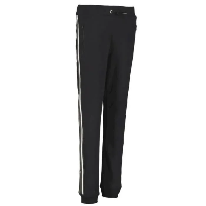 Pantalon de jogging - Name It - Noir - Taille élastique - 2 poches zippées - Confort optimal-0