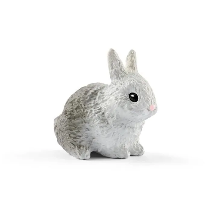 Clapier à lapin, coffret figurines Schleich 42420 Farm World, jouet pour enfant, dès 3 ans-6