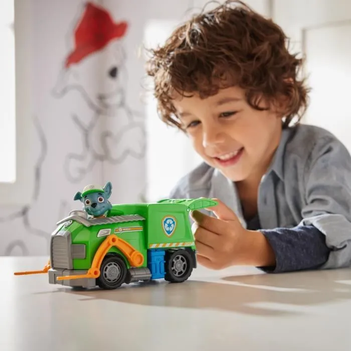 VEHICULE + FIGURINE ROCKY La Pat' Patrouille-4