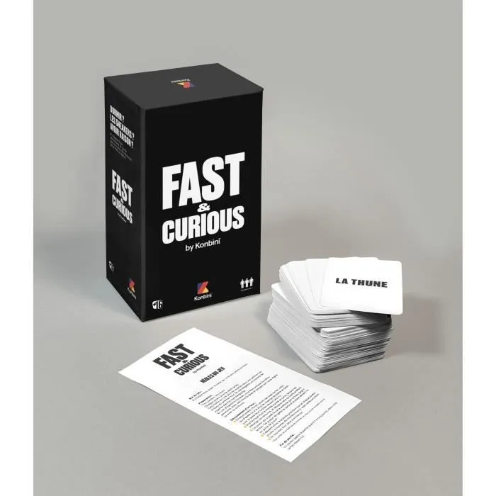 Fast and Curious by Konbini - jeu de société adulte - DUJARDIN-1