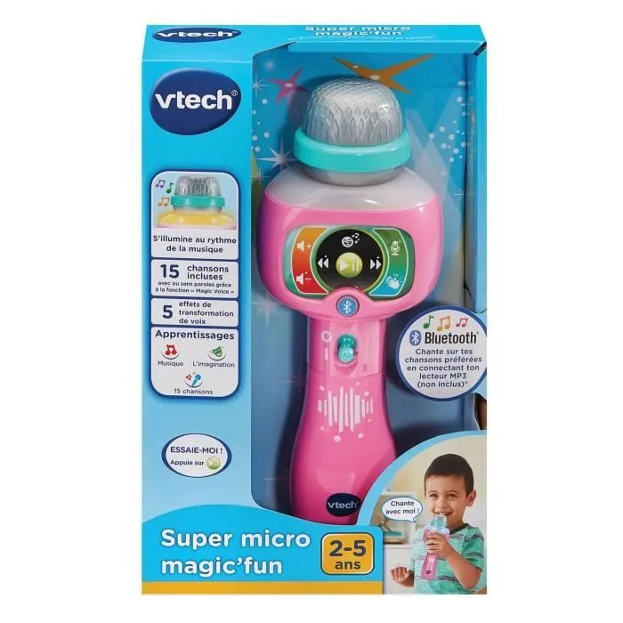 VTECH SUPER MICRO MAGIC'FUN ROSE-5