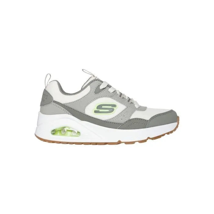 Basket à Lacets Junior Skechers Retro Groove - Olive-1