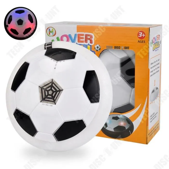 TD® ballon aeroglisseur airglisseur air power de foot interieur balle exterieur enfant fille garcon en plastique hover football-0