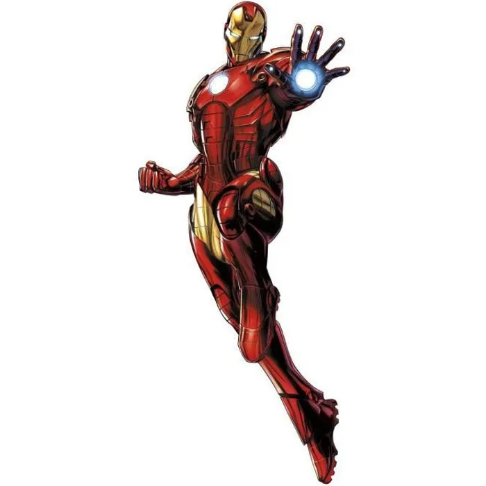 Stickers géant Iron Man Marvel-0