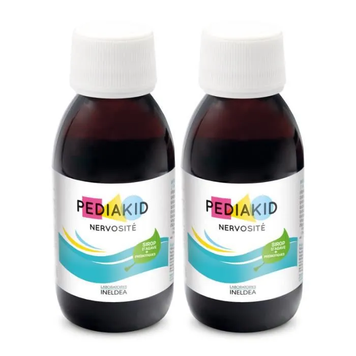 Lot de 2 PEDIAKID Nervosité - Complément Alimentaire Enfant - Favorise l'apaisement et le bon fonctionnement du système nerveux-0