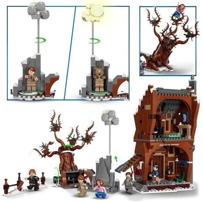 LEGO® 76407 Harry Potter La Cabane Hurlante et le Saule Cogneur, Jouet sur Prisonnier d'Azkaban, Set pour Enfants de 9 ans-2