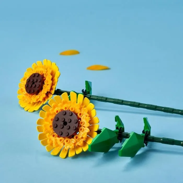 LEGO® 40524 Creator Tournesols, Kit de Construction de Fleurs Artificielles, Chambre d'Enfant ou Décoration de Maison-2