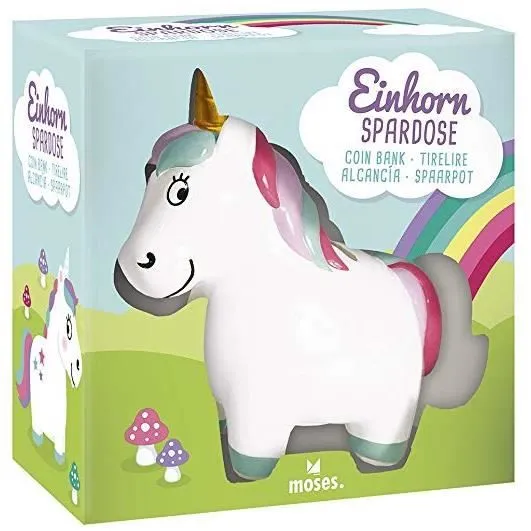 Tirelire Licorne - Einhorn Spardose - Moses-1