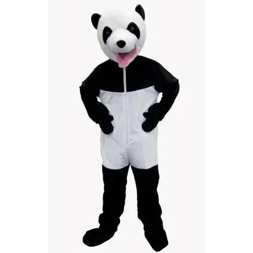 Déguisement de panda géant - DRESS UP AMERICA - 591-T4 - Enfant 4 ans - Combinaison et masque - Taille 66-71 cm-0