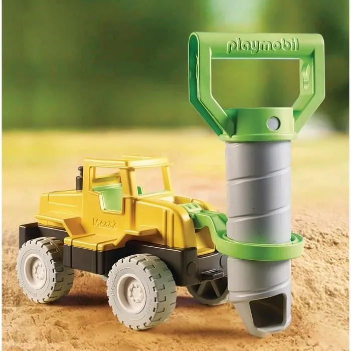 Camion avec foreuse - PLAYMOBIL Sand - PLAYMOBIL - Pour jouer dans le sable avec vos tout-petits-7