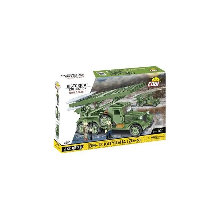 Maquette - COBI - 2280 - BM-13 KATYUSHA - Plastique - Pour enfants à partir de 8 ans-1