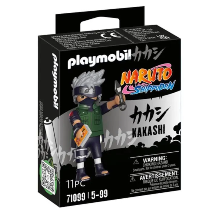 PLAYMOBIL - 71099 - Kakashi - Naruto Shippuden - 8 pièces - Multicolore - Mixte-0