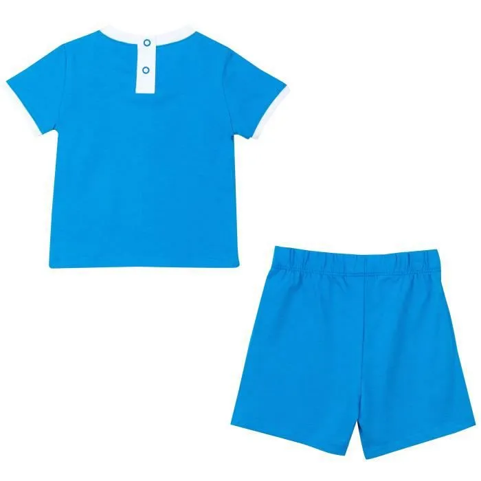Ensemble t-shirt short bébé garçon OM - Collection officielle Olympique de Marseille-3