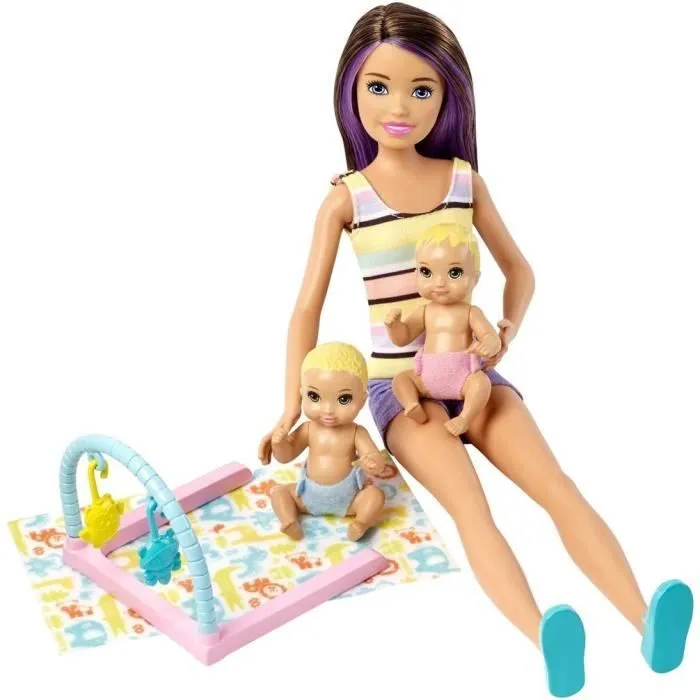 BARBIE Skipper baby-sitter La Chambre des Jumeaux-0
