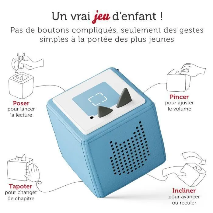 tonies® - Coffret Toniebox Mission avec la Pat'Patrouille - Bleu - Conteuse d'histoires-2