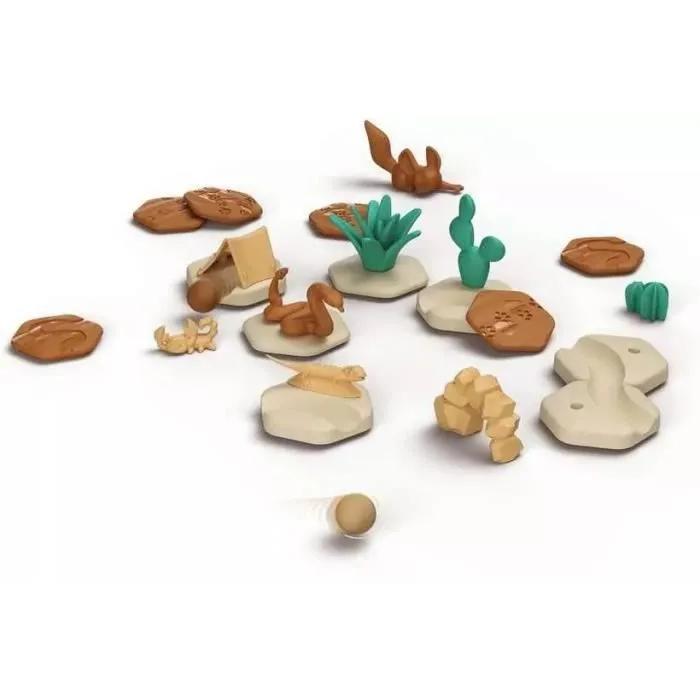 Gravitrax Junior - Set d'extension My Desert 33 pièces - Circuit de billes - Jeu de construction créatif - Ravensburger - Dès 3 ans-1