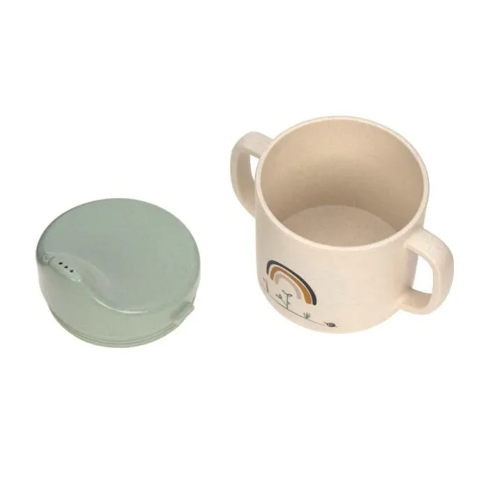 Tasse d'apprentissage bébé Lässig Garden Explorer - beige - TU - 6 mois - Mixte - Plastique-1