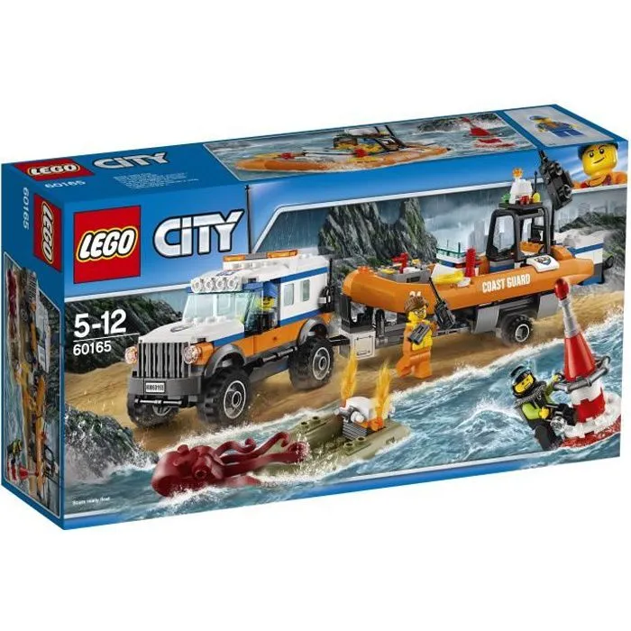 LEGO® City 60165 L’Unité d’Intervention en 4x4-0