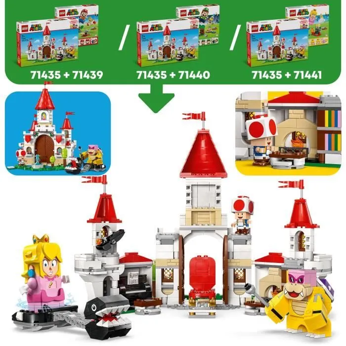 LEGO® Super Mario 71435 Combat Contre Roy au Château de Peach - Set Personnages Nintendo-2