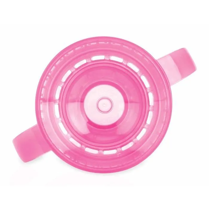 Nûby - Gobelet Magique 360° Tritan™ avec Anses - Rose - 240ml - 6 Mois-1