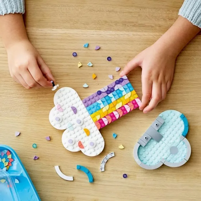 LEGO® DOTS Le porte-bijoux Arc-en-ciel-2
