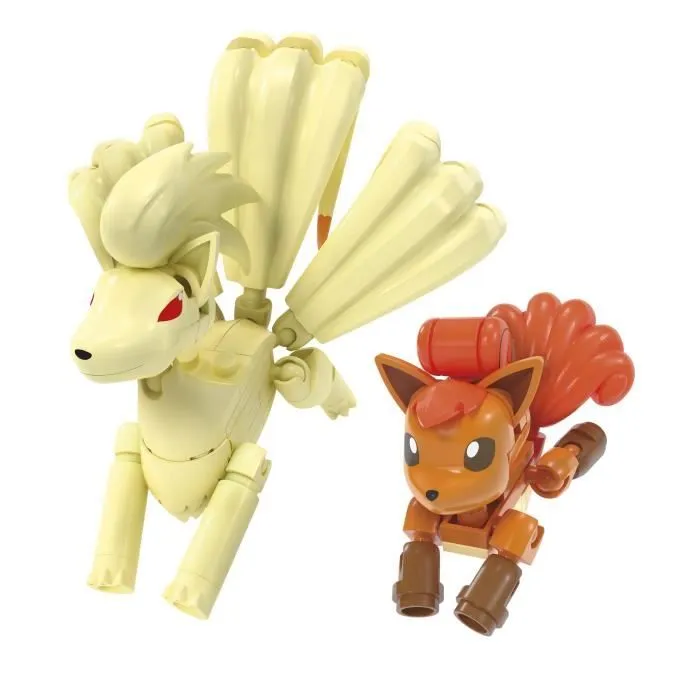 MEGA-Pokémon-Évolution Goupix-Coffret de 2 figurines et 145 pièces HTH79-7