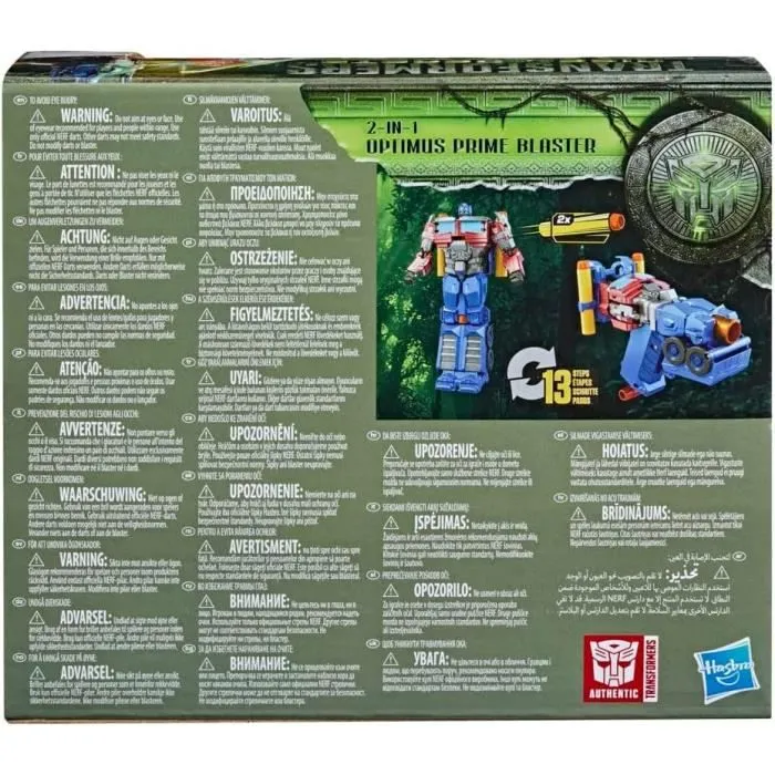 Nerf Blaster 2 en 1 Optimus Prime - Transformers: Rise of the Beasts-6