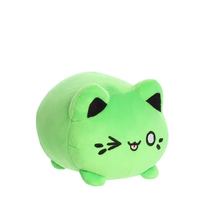 Peluche - Tasty Peach - Toxic Green Meowchi - 9 cm - Kawaii - Écologique-0