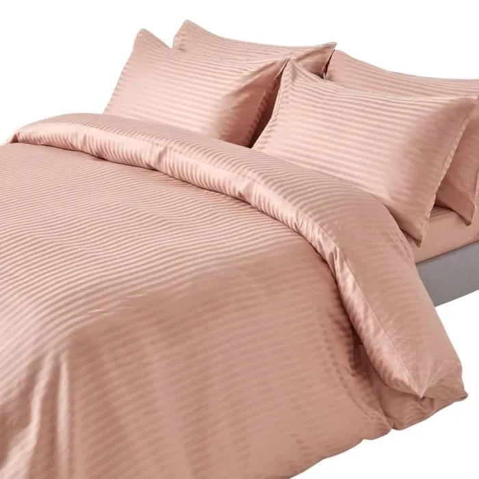 Housse de couette - Non spécifié - 135 x 200 cm - 100 % coton égyptien - 330 fils - Beige-0