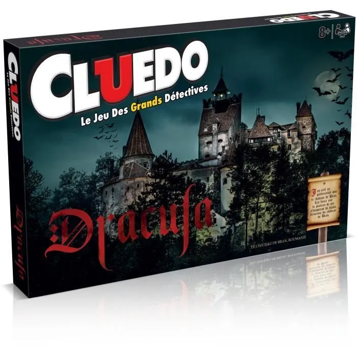 CLUEDO DRACULA - Jeu de plateau - WINNING MOVES-0