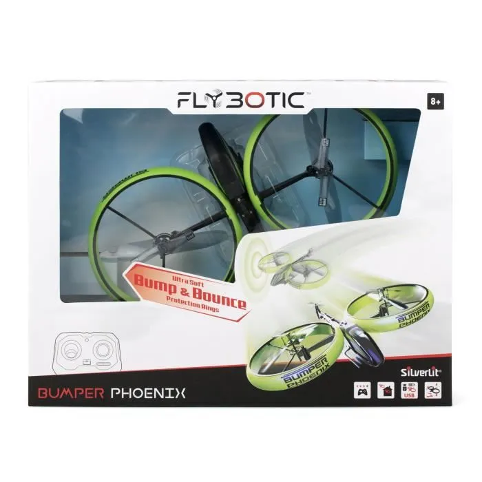Hélicoptère télécommandé antichoc Bumper Phoenix - FLYBOTIC - Style Avatar-5