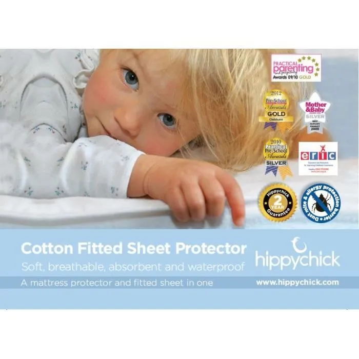 Hippychick - Drap-housse/protège-matelas - alèse/protection - lit 90 x 190 cm-0
