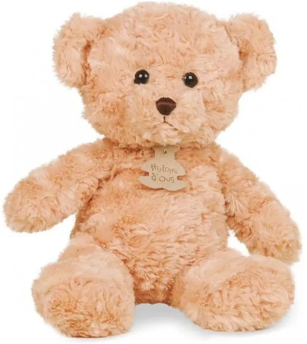 Peluche Ours Câlin Miel 21 cm - HISTOIRE D'OURS - Mixte - Enfant - Beige-1