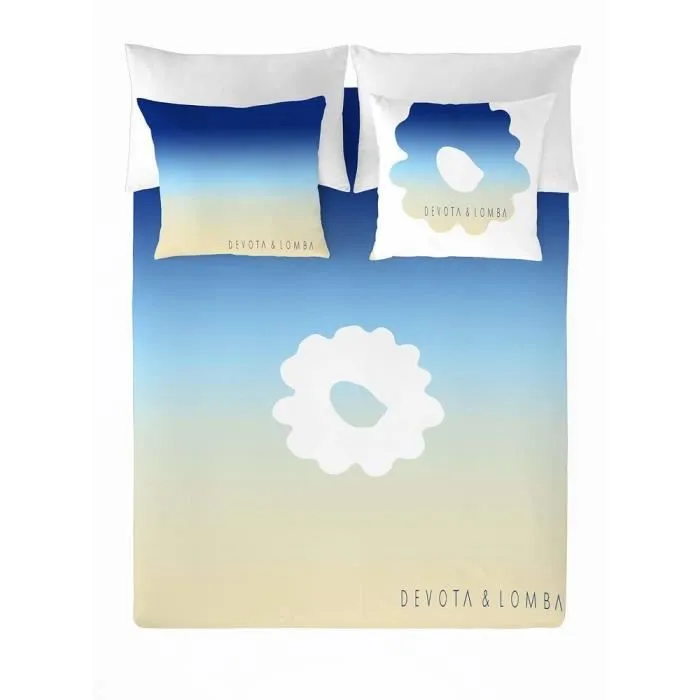 Housse de Couette - Devota & Lomba - Arena - 240x220 cm - 100% coton - Imprimé numérique-0