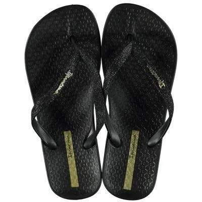 Tongs Enfant - Ipanema - Taille 38 - Couleur Noir - Dessus Plastique - Genre Fille-1