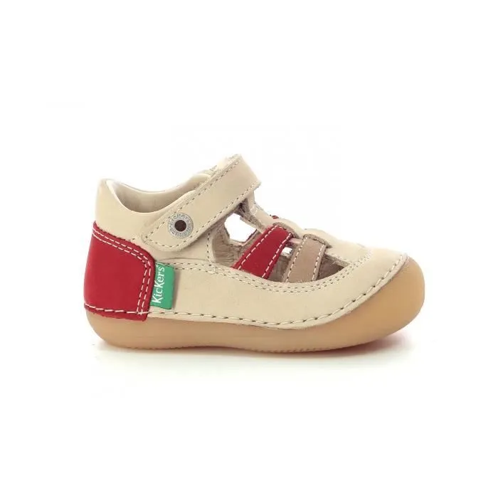 Sandales bébé garçon Kickers Sushy - beige - 27-0