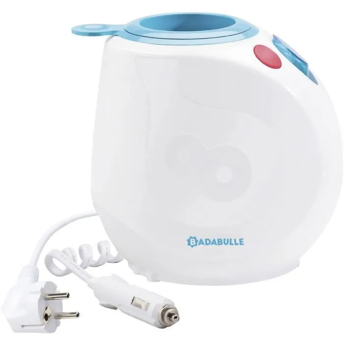 Chauffe-biberon vapeur Easy(+) Maison/Voiture - BADABULLE - Compatible avec tous les biberons et petits pots-0