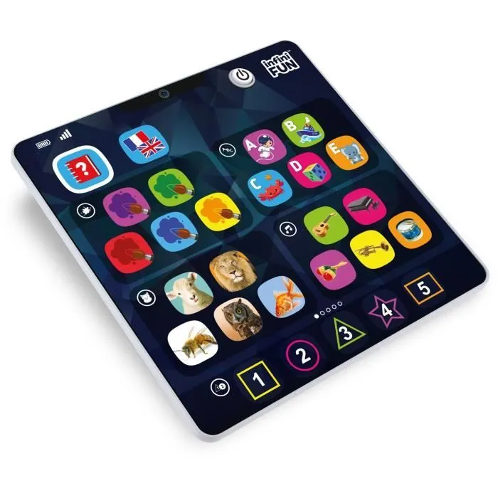 Tablette Éducative - KD - Ma 1ère Tablette Éducative - Extra plate et légère pour les premiers apprentissages-4