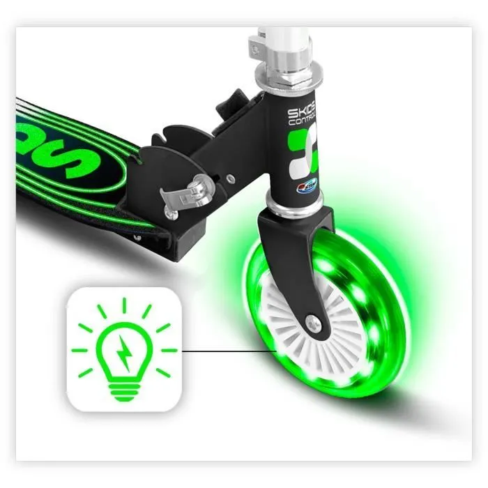 STAMP Trottinette pliable SKIDS CONTROL roues lumineuses-2