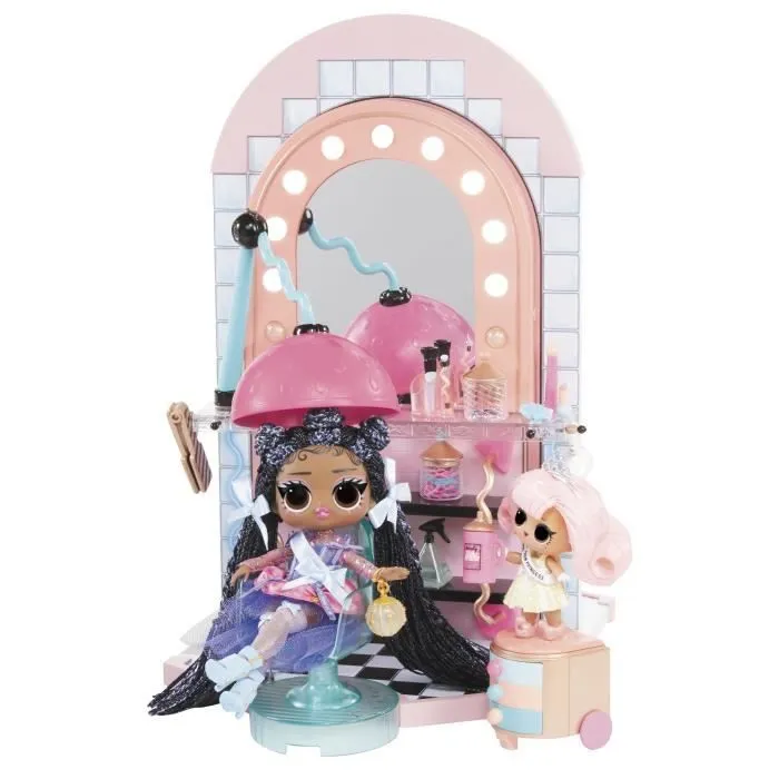 Coffret Salon & Spa L.O.L. Surprise - Baignoire, Bar à jus, Coiffure, Manucure/Pédicure - Mixte - 4 ans et plus-3