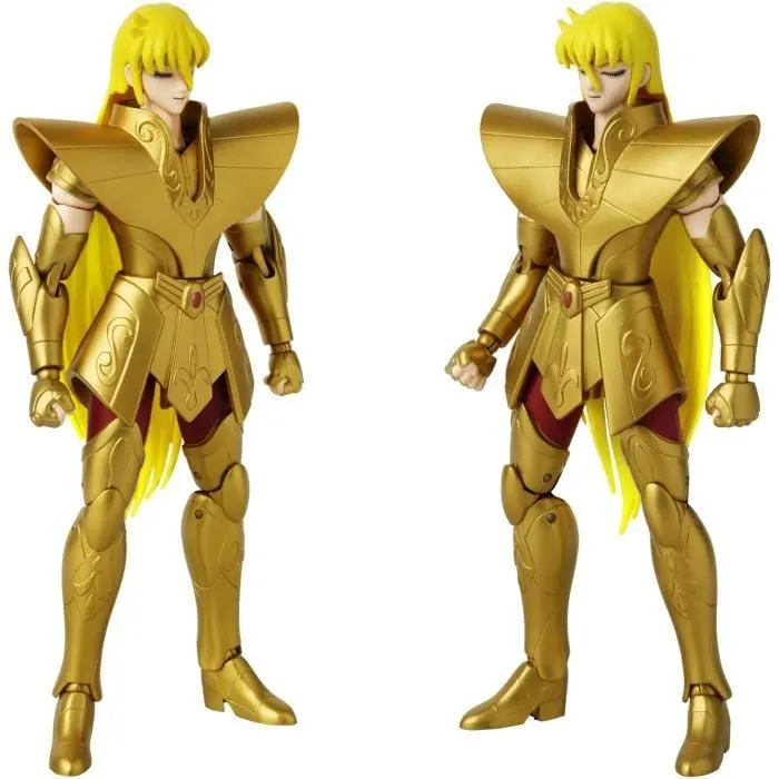 Figurine BANDAI Anime Heroes Saint Seiya Chevalier d'Or Shaka de la Vierge 17cm articulée-3