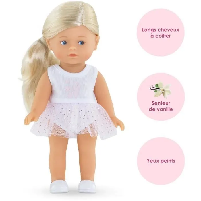 Mini poupée - COROLLE - Coffret Rosy Ballerine - 20 cm - senteur vanille - dès 3 ans-6