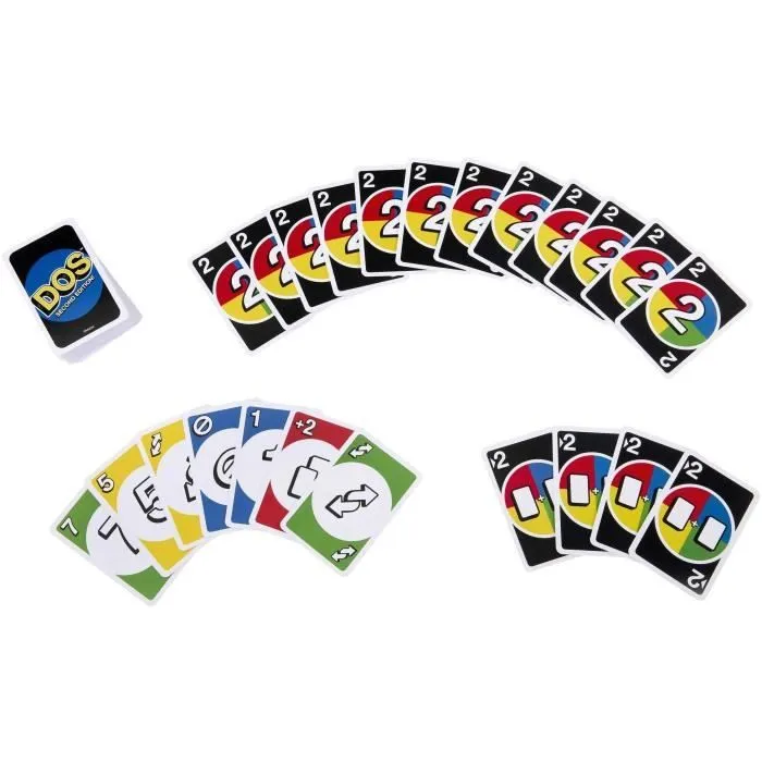 Mattel Games - DOS-Seconde Édition - Jeu de cartes-3