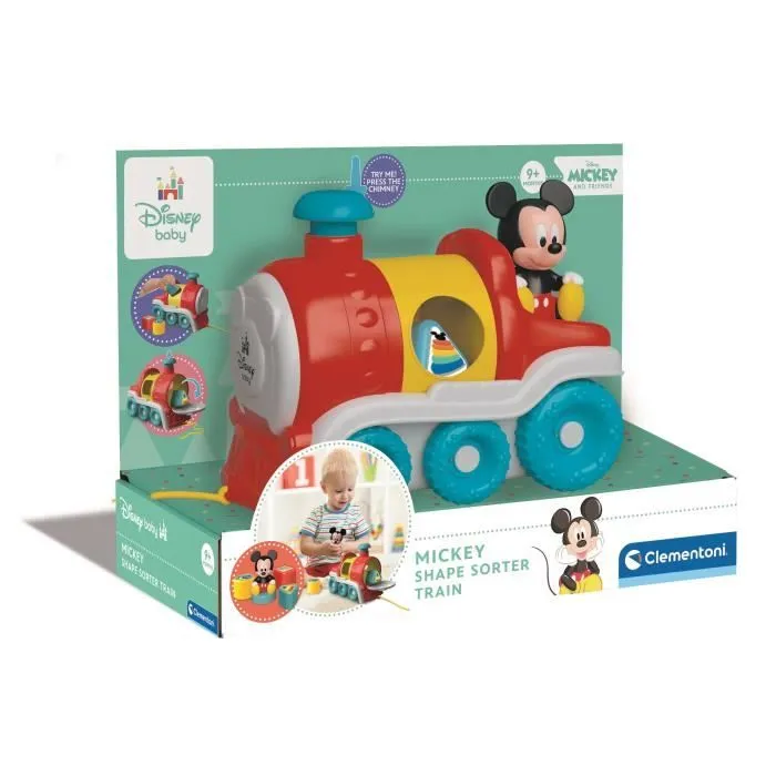 CLEMENTONI - Le train des formes de Mickey-4