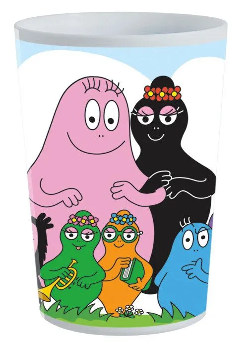 BARBAPAPA - Ensemble repas 3 pièces (assiette,bol, verre)-3