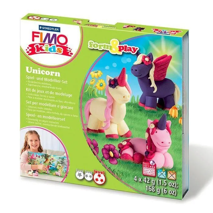 Kit Fimo Kids Licorne V2 8034 19 Ly02-1